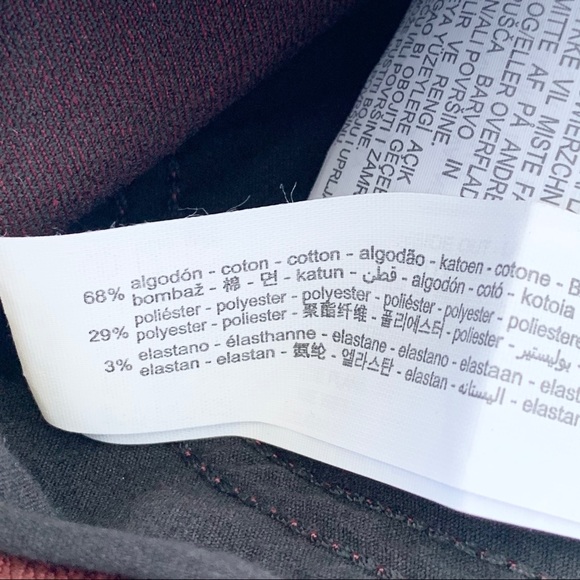 🌸New🌸 Zara Coated Slim Fit Pants Size 34 / 2 NWT - Picture 14 of 15